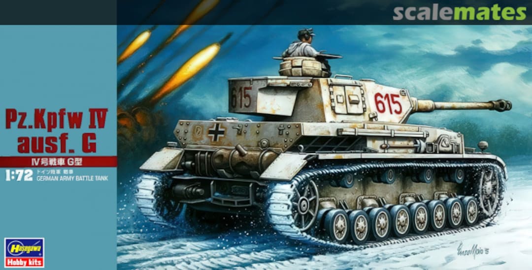 Boxart Pz.Kpfw IV Ausf. G 31143 Hasegawa Boxart Pz.Kpfw IV Ausf. G 31143 Hasegawa