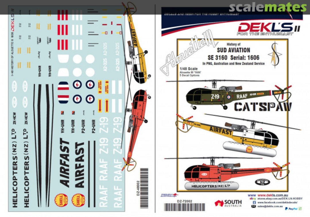 Boxart History of Sud Aviation SE 3160 Serial: 1606 DZ-48002 DEKL's Boxart History of Sud Aviation SE 3160 Serial: 1606 DZ-48002 DEKL's
