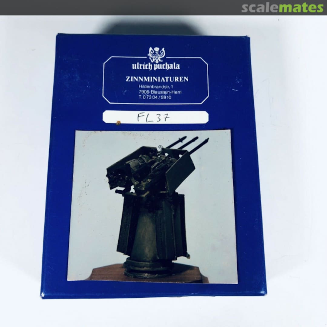 Boxart Flak MG 151/20 (Drilling) FL37 Ulrich Puchala Zinnminiaturen Boxart Flak MG 151/20 (Drilling) FL37 Ulrich Puchala Zinnminiaturen