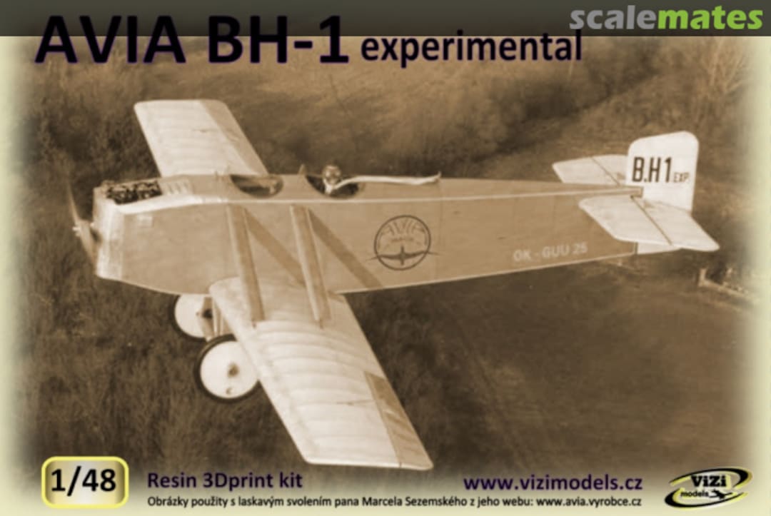 Boxart Avia BH-1 Experimental VZ48003 ViZi models Boxart Avia BH-1 Experimental VZ48003 ViZi models