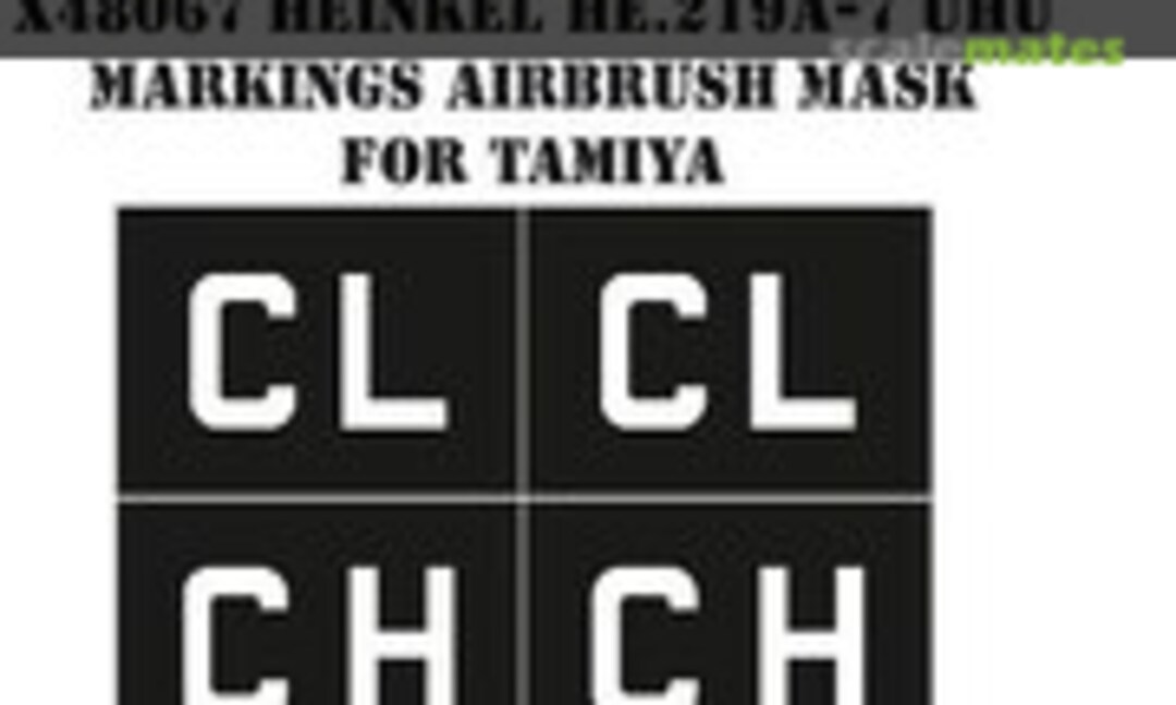 1:48 Heinkel He.219A-7 Uhu Markings Airbrush Mask (MH Models X48067) X48067