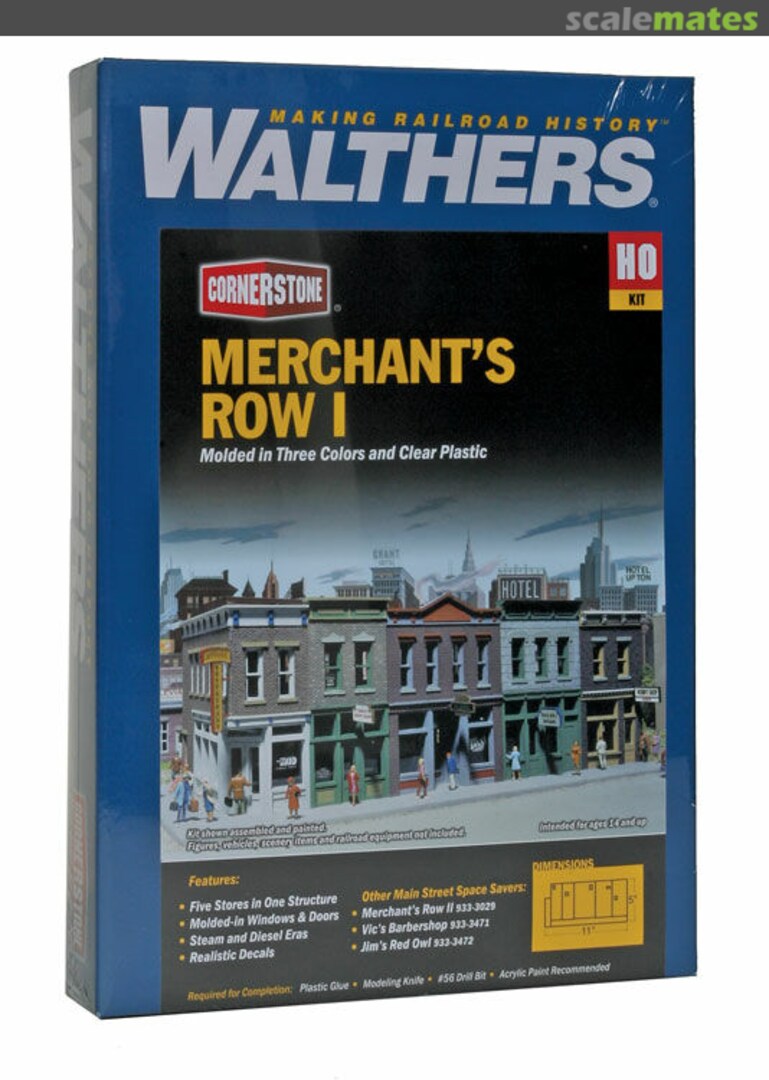 Boxart Merchant's Row I 933-3028 Walthers