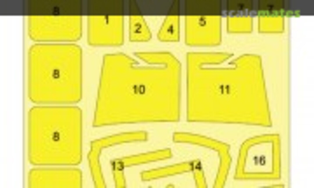 1:48 Bell UH-1D / AB-205 Masks (for Italeri kits) (Omask 54032) 54032