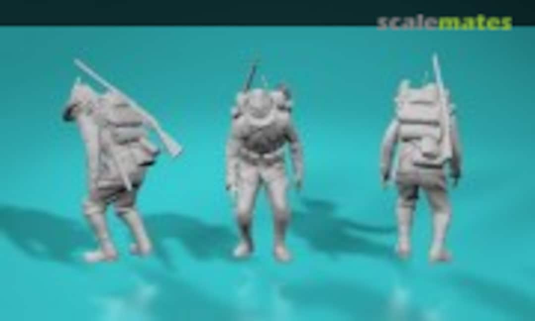 1:35 Italiani Alpini Soldier - pose no 8 (EMP3d 99209040-35) 99209040-35