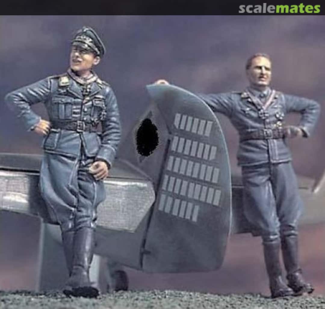 Boxart German Ace w/Bf 109 Tail & Base LF0049 Legend Productions Boxart German Ace w/Bf 109 Tail & Base LF0049 Legend Productions