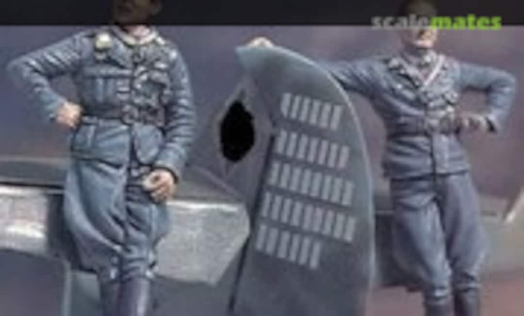 1:35 German Ace w/Bf 109 Tail &amp; Base (Legend Productions LF0049)