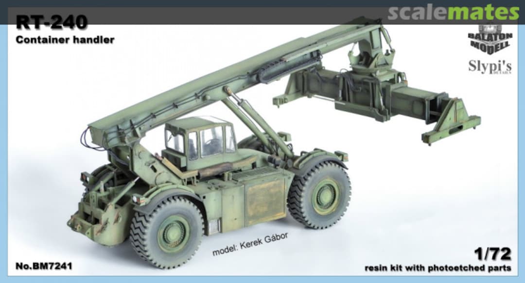 Boxart RT-240 Container handler BM7241 Balaton Modell Boxart RT-240 Container handler BM7241 Balaton Modell