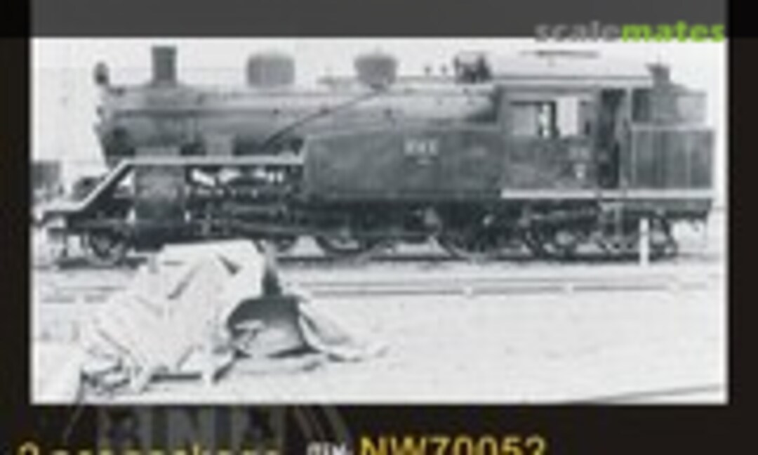 1:700 WWII JNR 2-6-4T Locomotive Class C10 (2pcs) (Alliance Model Works NW70052) NW70052