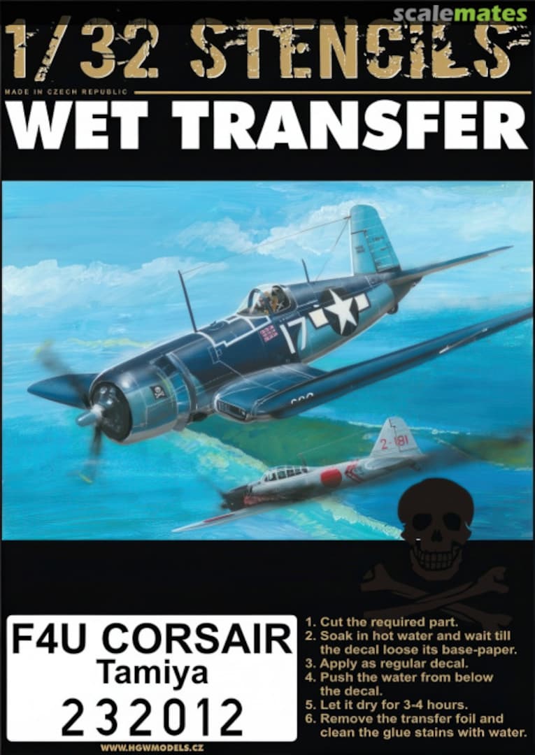 Boxart F4U Corsair 232012 HGW Models Boxart F4U Corsair 232012 HGW Models