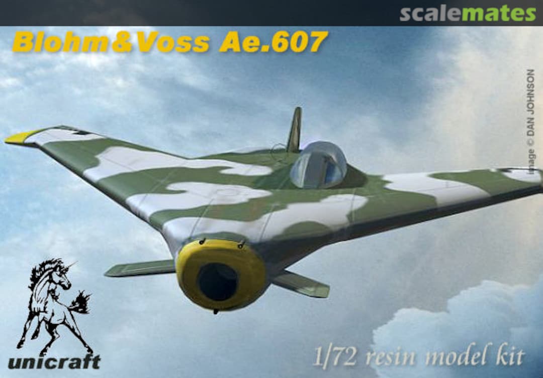 Boxart Blohm & Voss Ae.607 Unicraft Models Boxart Blohm & Voss Ae.607 Unicraft Models