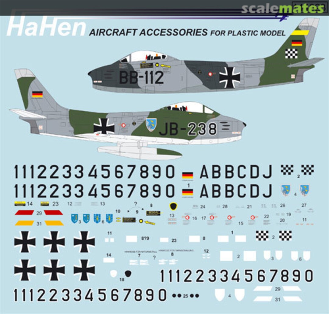 Boxart F-86 MK.5/6 144023 HaHen