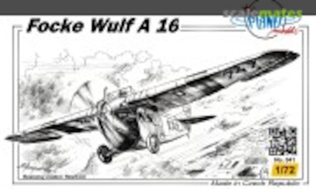 1:72 Focke-Wulf A 16 (Planet Models PLT041) PLT041
