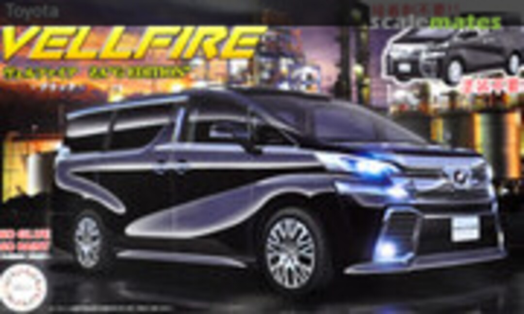 1:24 Toyota Vellfire ZA G Edition (Black) (Fujimi 06609)