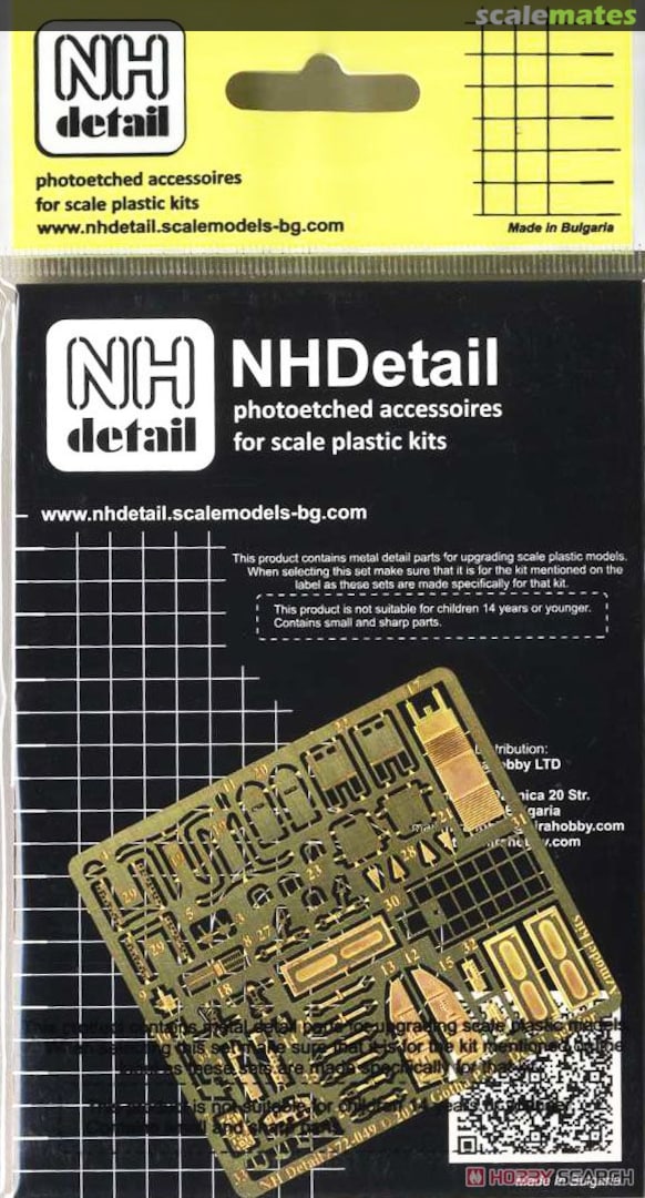 Boxart Gotha P.60 Detail Set A72-049 NH Detail Boxart Gotha P.60 Detail Set A72-049 NH Detail