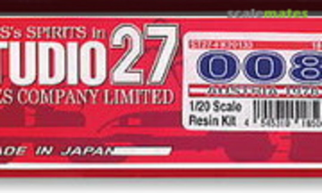 1:20 Tyrrell 008 (Studio27 ST27-FK20133)