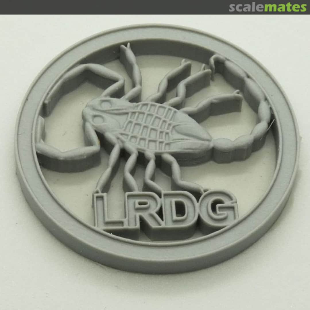 Boxart Plate LRDG Long Range Desert Group MAC35595 MacOne Models Boxart Plate LRDG Long Range Desert Group MAC35595 MacOne Models