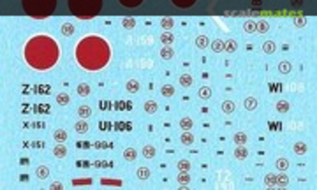 1:144 Mitsubishi A6M3 Modele 32-22 (Berna Decals BD 144-20) BD 144-20