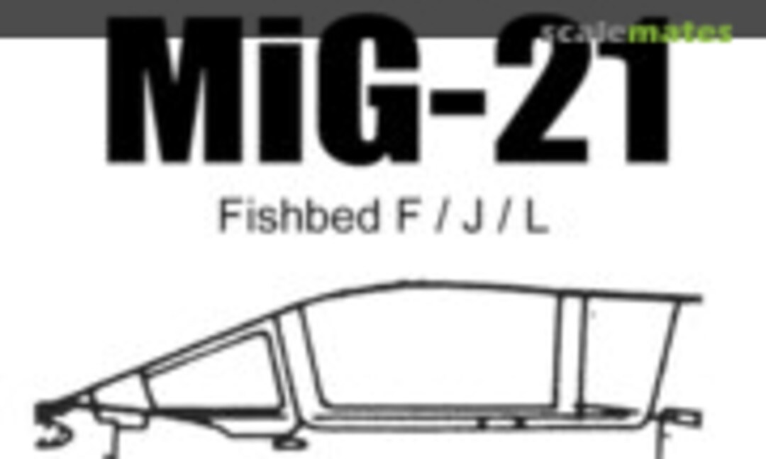 1:48 MiG-21 Fishbed F/J/L canopy (Tasman Model Products TA234) TA234