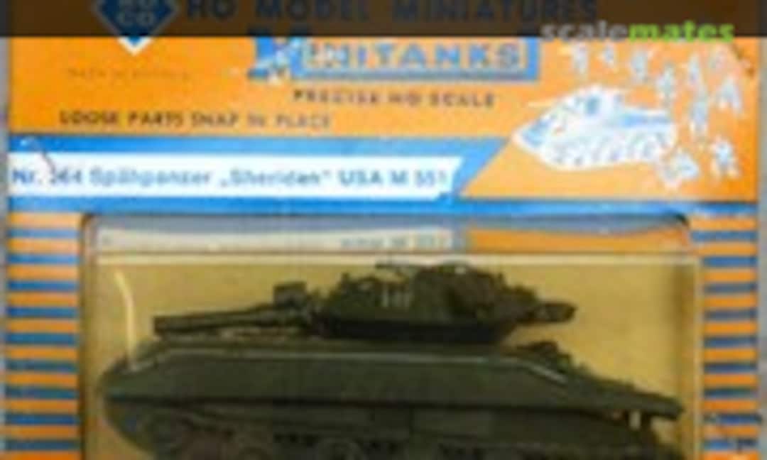 1:87 M551 Sheridan (Roco Minitanks Z-254)