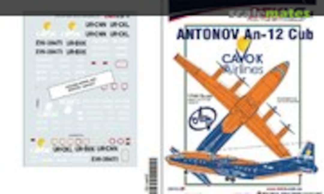 1:144 Antonov An-12 Cub (DEKL's DZ-144057) DZ-144057