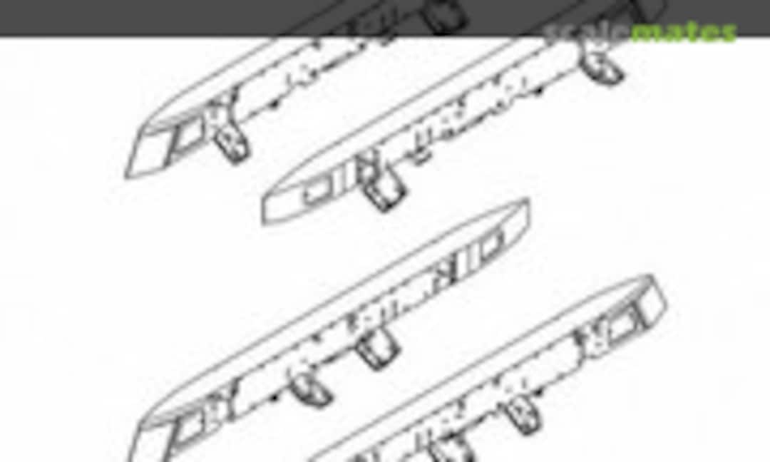 1:48 Mast rack BD3-USK-A (Amigo Models AMC 48003) AMC 48003