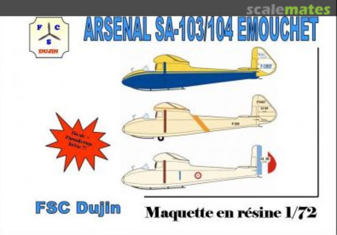 Boxart Arsenal SA-103/104 Émouchet FSC 811 FSC Dujin Boxart Arsenal SA-103/104 Émouchet FSC 811 FSC Dujin