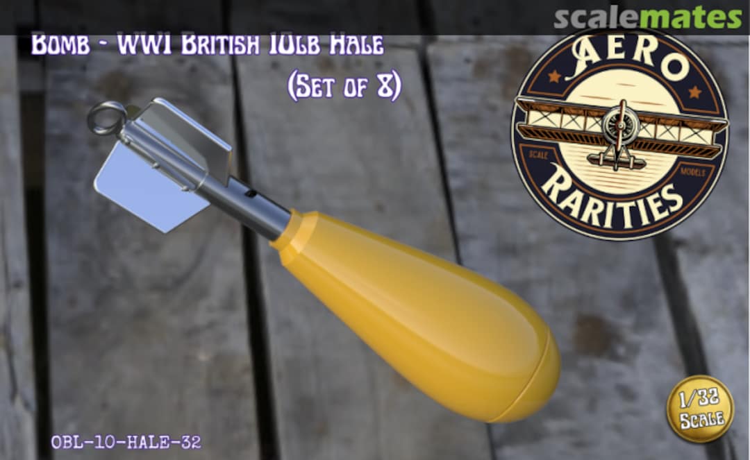 Boxart British 10lb Hale Bomb OBL-10-HALE-32 Aero Rarities Boxart British 10lb Hale Bomb OBL-10-HALE-32 Aero Rarities