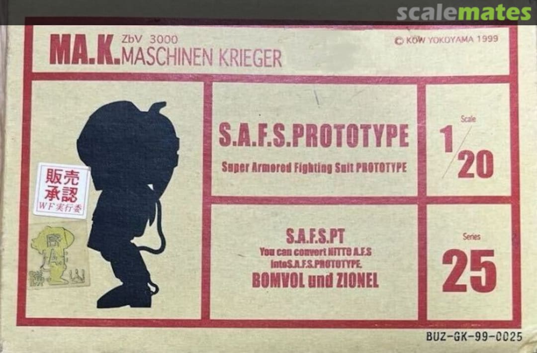 Boxart S.A.F.S. Prototype Series 25 Bomvol Und Zionel