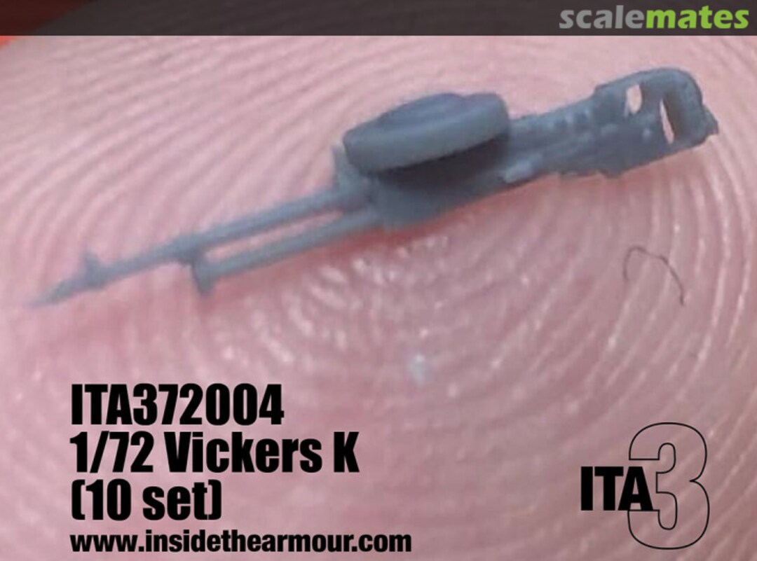 Boxart Vickers K Gun (10 set) ITA372004 Inside the Armour ITA3 Boxart Vickers K Gun (10 set) ITA372004 Inside the Armour ITA3