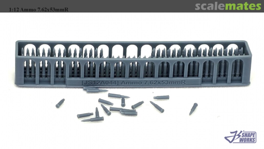 Contents Ammo 7.62x53mmR JS12A044 Js' Shapeworks