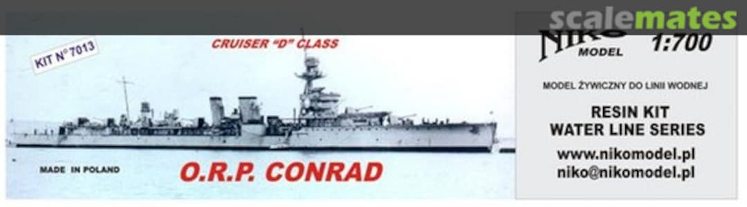 Boxart O.R.P. Conrad 7013 Niko Model Boxart O.R.P. Conrad 7013 Niko Model