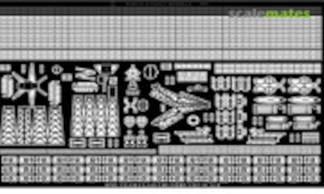 1:415 HMS Tiger - Detail-up Set (White Ensign Models PE 4017) PE 4017