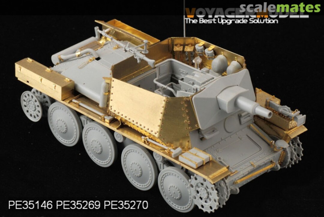 Boxart Aufklärungspanzer 38(t) mit 75mm Kw.K Basic Set PE35269 Voyager Model