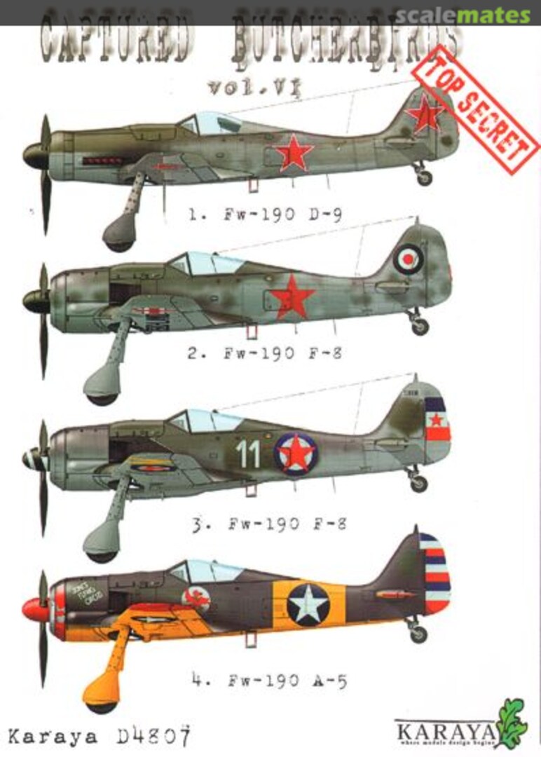 Boxart Captured Butcherbirds vol. VI D4807 Karaya Boxart Captured Butcherbirds vol. VI D4807 Karaya