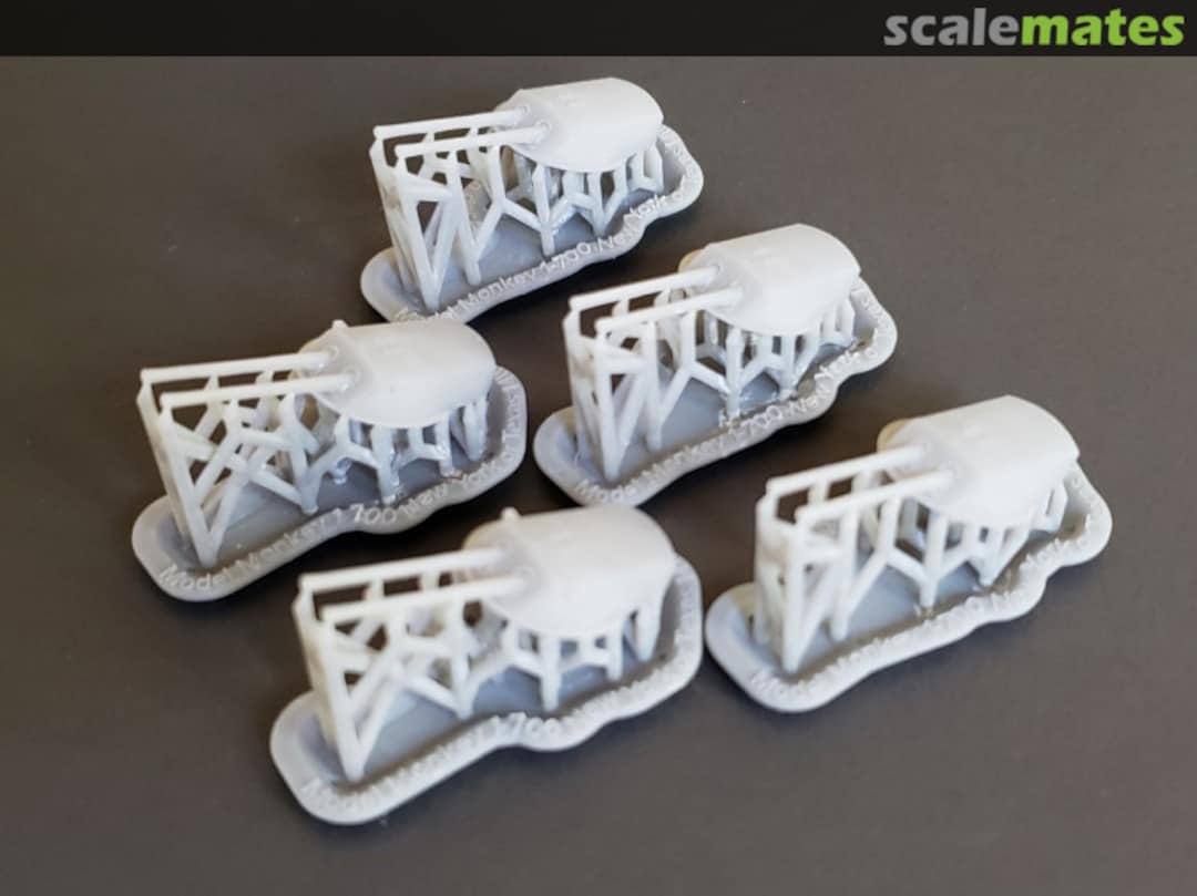 Boxart USS New York BB-34 and USS Texas BB-35 Turrets with Barrels 700-BB34 trrts Model Monkey Boxart USS New York BB-34 and USS Texas BB-35 Turrets with Barrels 700-BB34 trrts Model Monkey