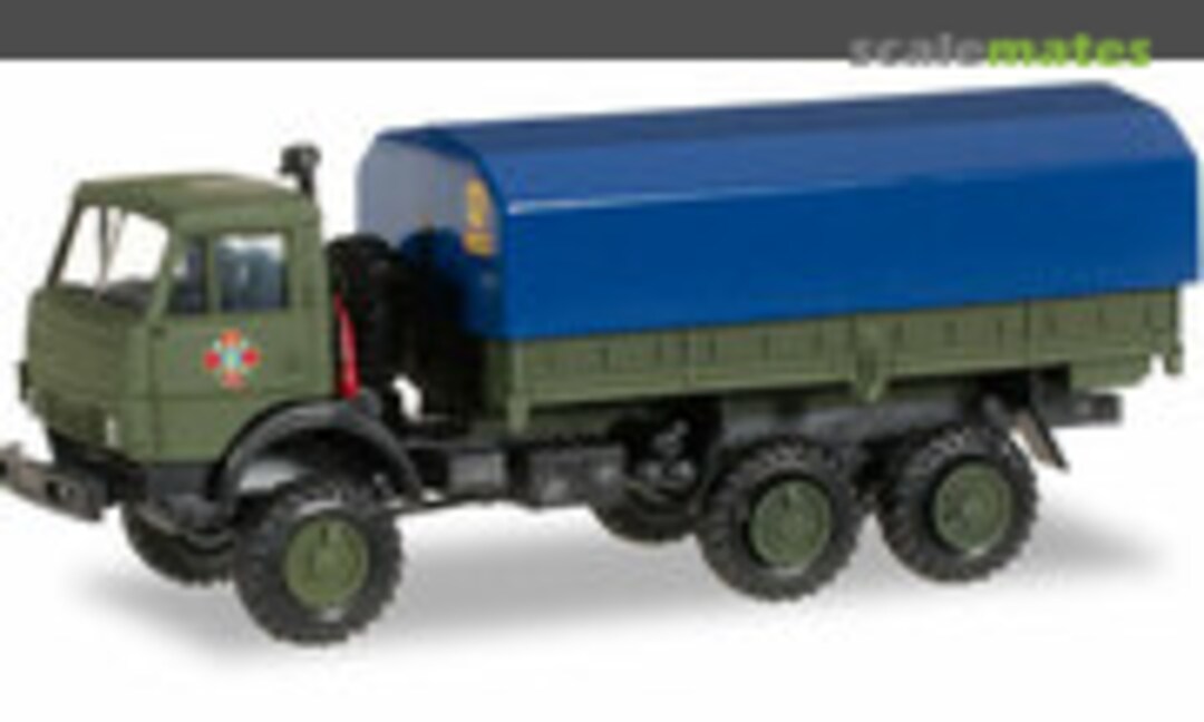 1:87 Kamaz 5320 Planen-LKW &quot;Nationalgarde der Ukraine&quot; (Herpa 745208)