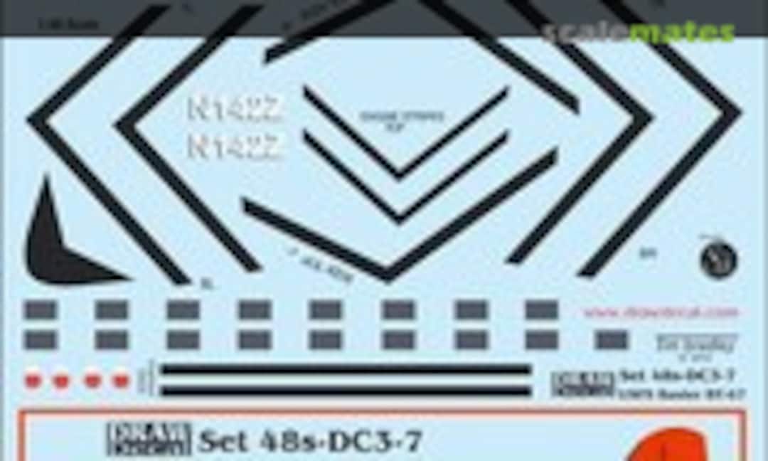1:48 US Forest Service BT-67 (Draw Decal 48-DC3-7) 48-DC3-7