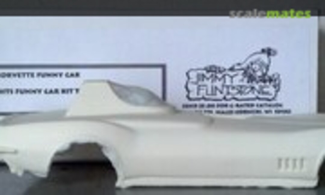 1:25 1968 Corvette Funny Car Body (for PLL) (Jimmy Flintstone NB112) NB112