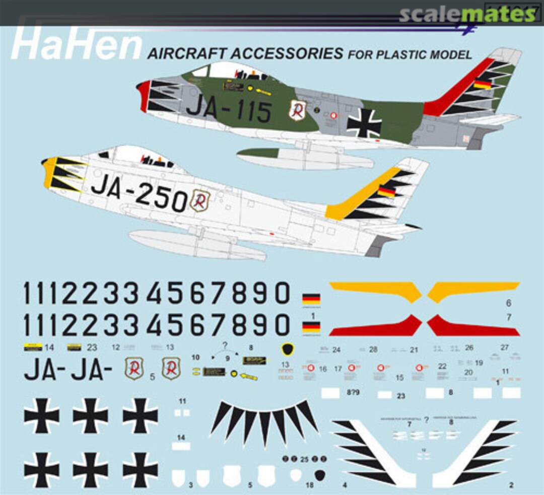 Boxart F-86 MK.6 144017 HaHen