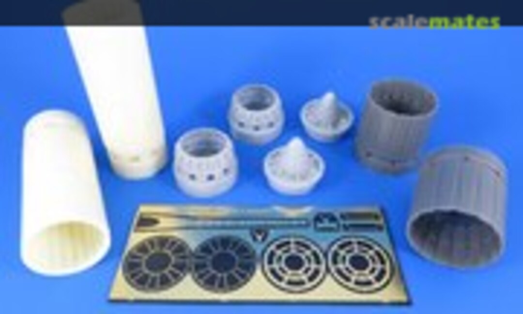 1:32 Exhaust nozzles for LATE McDonnell F-4E, F-4F, F-4G Phantom (Q-M-T R32002) R32002