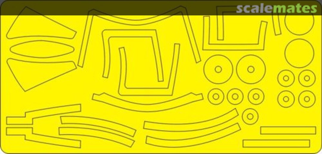 Boxart Vought F7U-3/F7U-3M Cutlass masks NWAM015 New Ware Boxart Vought F7U-3/F7U-3M Cutlass masks NWAM015 New Ware