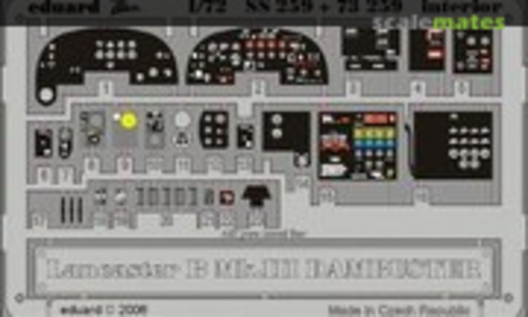 1:72 Lancaster B Mk.III Dambuster interior (Eduard SS259) SS259