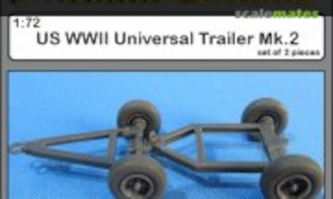 1:72 U.S. WWII universal trailer Mk. 2 (Metallic Details MDR7229)