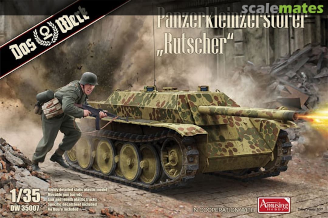 Boxart Panzerkleinzerstörer "Rutscher" DW35007 Das Werk Boxart Panzerkleinzerstörer "Rutscher" DW35007 Das Werk