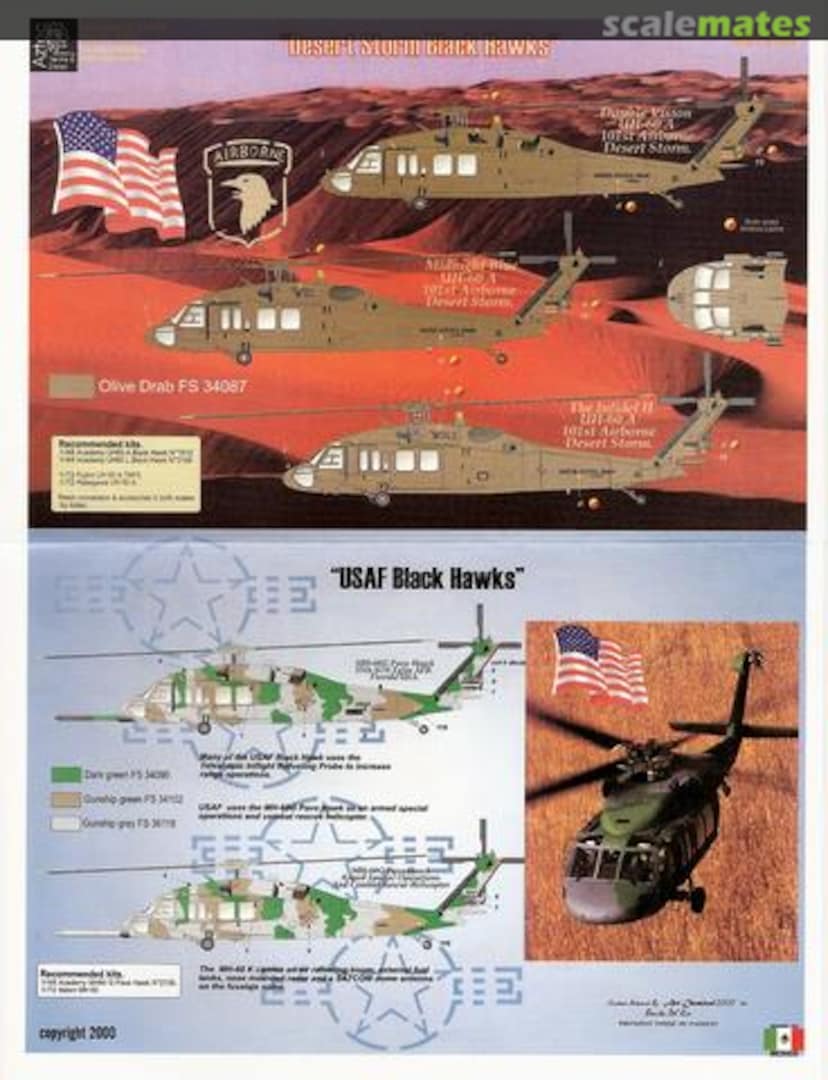 Boxart Sikorsky UH-60A Black Hawk 72-0v09 Aztec Models Boxart Sikorsky UH-60A Black Hawk 72-0v09 Aztec Models