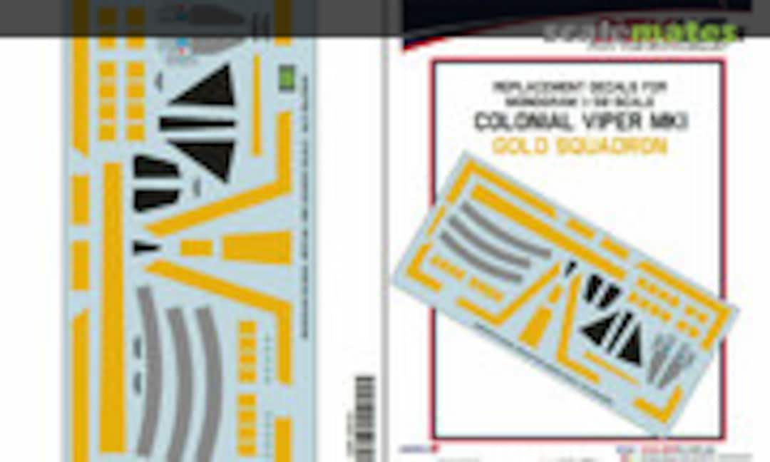 1:32 Colonial Viper Mk I -Gold Squadron (DEKL's DSF-32019) DSF-32019