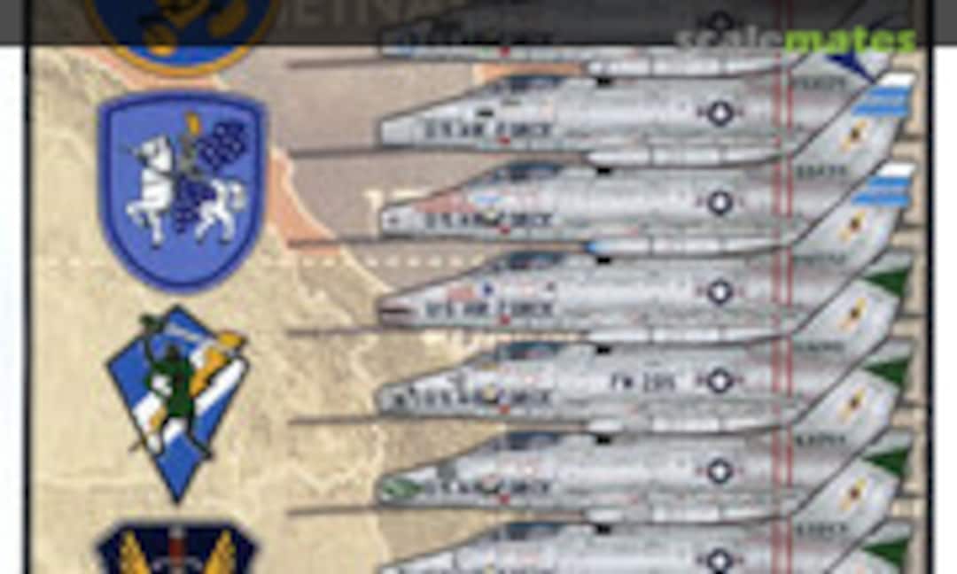 1:48 Colors & Markings of USAF Super Sabres (Furball Aero-Design F/D&S-4821) F/D&S-4821
