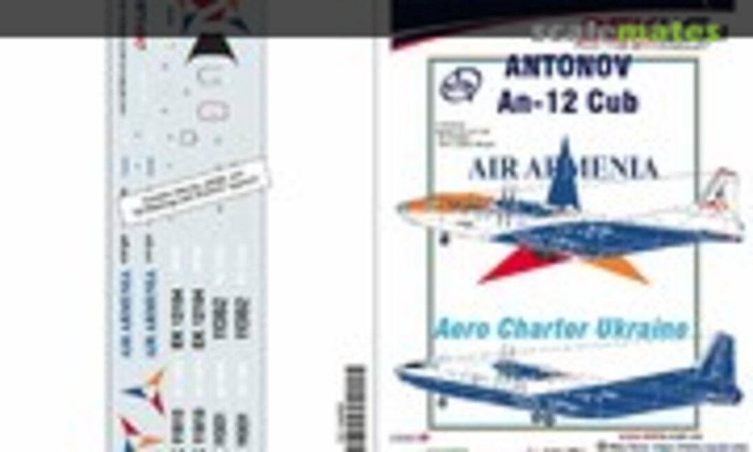 1:144 Antonov An-12 Cub (DEKL's DZ-144056) DZ-144056