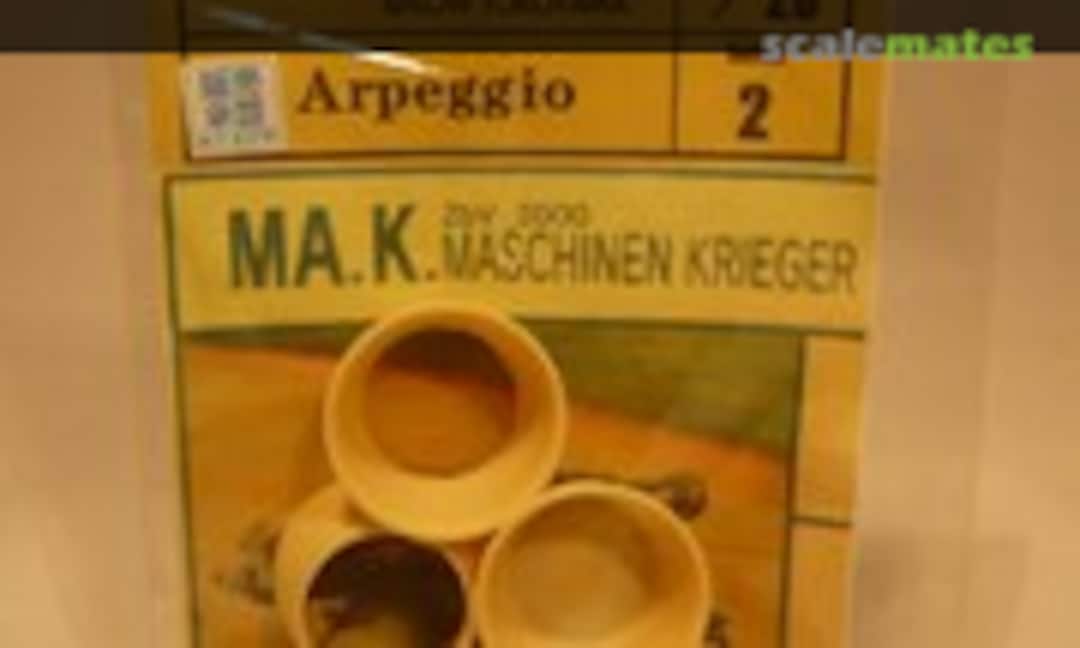 1:20 Fledermaus Exhaust nozzles (Arpeggio 2) 2