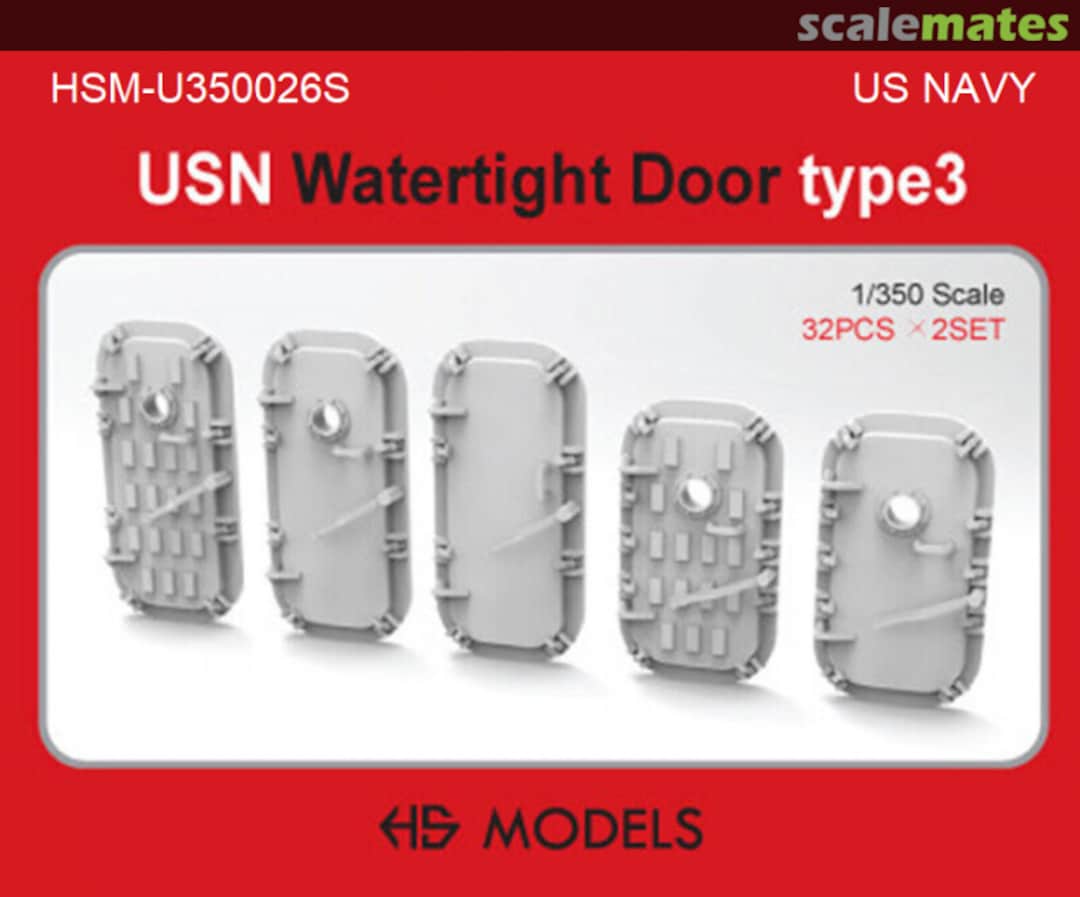 Boxart Watertight Doors Type 3 HSM-U350026S HS Models Boxart Watertight Doors Type 3 HSM-U350026S HS Models